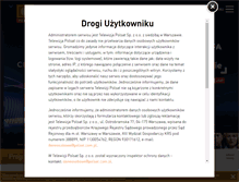 Tablet Screenshot of polsat.pl